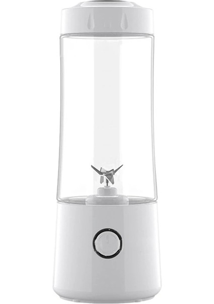 Beyaz Stil Elektrikli Mini Meyve Sıkacağı Blender Taşınabilir Meyve Sıkacağı Mikserler USB Çok Fonksiyonlu Portakal Suyu Yapma Makinesi Smoothies Fincan Blender (Yurt Dışından)