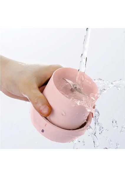 Pembe Tarzı USB Şarj Edilebilir Elektrikli Meyve Sıkacağı Mini Çoklu Meyve Suyu Makinesi Taşınabilir Mini Meyve Sıkacağı Bardağı (Yurt Dışından)