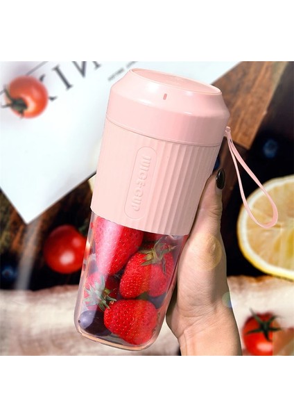 Mavi Stil 350ML Elektrikli Mutfak Sıkacağı Mikser Taşınabilir Mutfak Robotu Şarj Edilebilir Meyve Sıkacağı Bardağı Blender Mini Meyve Suyu Yapma Makinesi (Yurt Dışından) indirimleri
