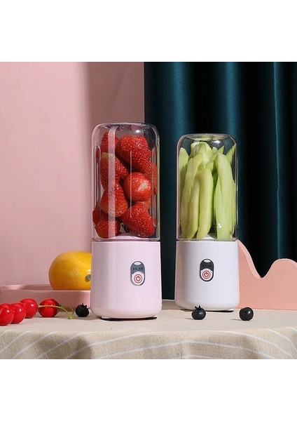 Yeşil Tarzı Mini Elektrikli Meyve Sıkacağı Blender USB Şarj Meyve Karıştırıcılar Sıkacakları Meyve Sıkacakları Gıda Milkshake Çok Fonksiyonlu Meyve Suyu Yapma Makinesi (Yurt Dışından)