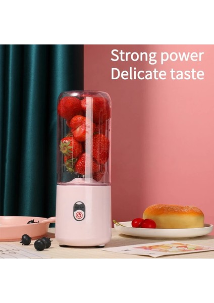 Yeşil Tarzı Mini Elektrikli Meyve Sıkacağı Blender USB Şarj Meyve Karıştırıcılar Sıkacakları Meyve Sıkacakları Gıda Milkshake Çok Fonksiyonlu Meyve Suyu Yapma Makinesi (Yurt Dışından)
