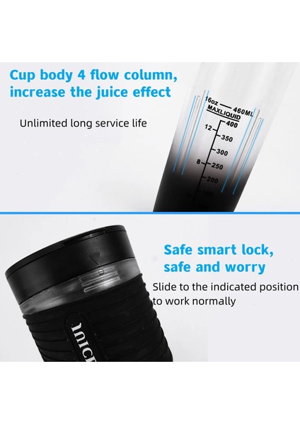 Beyaz Stil 2023NEW Mini Taşınabilir Blender Ah Sıkacağı 6 Bıçaklı Mikser Makinesi Su Bardağı USB Şarj Smoothie Elektrikli Meyve Suyu Mutfak Ev (Yurt Dışından) modelleri