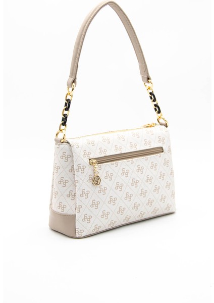 Kadın Çapraz Çanta 910-43015 Silver Polo Çapraz Bayan Çantası M178 Bej-Mat Kum indirimleri