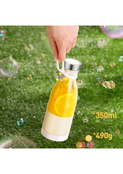 C2 Tarzı 220V Seyahat Taşınabilir Blender 350 ml Mixeur Kablosuz Şarj Edilebilir Mini USB Meyve Sıkacağı Bardağı Meyve Mikser Sıkacakları Şişe Smoothie Sıkacağı (Yurt Dışından)