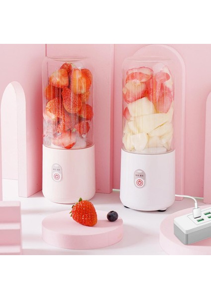 Pembe Tarzı Elektrikli Meyve Karıştırıcı Taşınabilir Sıkacağı USB Portakal Sıkacağı Mini Mutfak Blender Çok Fonksiyonlu Burgu Sıkacağı Ev Aletleri (Yurt Dışından) fırsatları