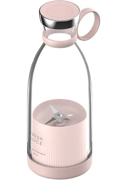 Pembe Tarzı Taşınabilir Elektrikli Meyve Sıkacağı Blender USB Mini Meyve Karıştırıcılar Sıkacakları Meyve Sıkacakları Gıda Milkshake Çok Fonksiyonlu Meyve Suyu Yapma Makinesi (Yurt Dışından)