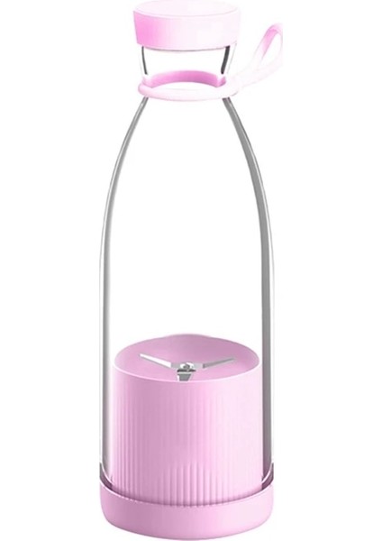 Beyaz Stil 300ML Taşınabilir Blender Elektrikli Sıkacakları Meyve Mikserleri USB Şarj Edilebilir Smoothie Mini Blender Kişisel Meyve Sıkacağı -Pembe (Yurt Dışından) fırsatları