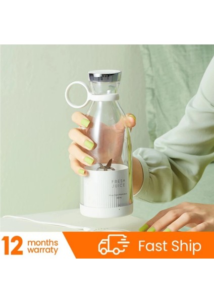 Beyaz Stil Taşınabilir Elektrikli Meyve Sıkacağı Blender USB Mini Meyve Karıştırıcılar Sıkacakları Meyve Sıkacakları Gıda Milkshake Çok Fonksiyonlu Meyve Suyu Yapma Makinesi (Yurt Dışından) fırsatları