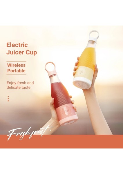 Beyaz Stil Taşınabilir Blender Sıkacağı Şişe Mikser Elektrikli Kablosuz Şarj Mini Meyve Karıştırıcılar Meyve Sıkacağı Bardağı Blender Milkshake Suyu Yapımcısı Makinesi (Yurt Dışından) fiyatları