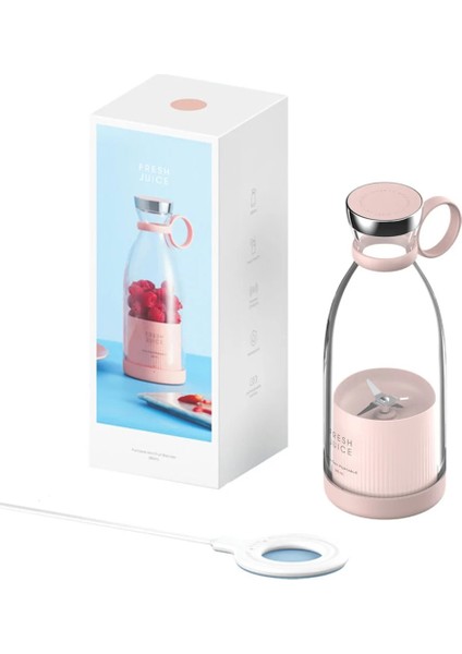 Pembe Tarzı Taşınabilir Elektrikli Meyve Sıkacağı Blender USB Mini Meyve Karıştırıcılar Sıkacakları Meyve Sıkacakları Gıda Milkshake Çok Fonksiyonlu Meyve Suyu Yapma Makinesi (Yurt Dışından)