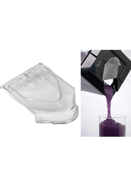 Blender Sıkacakları Şapkalar Kolay Temizlenebilir Taşınabilir Küçük Cihaz Şeffaf Kapak Sıkacağı Besleme Kapağı NJ602 Serisi Meyve Sıkacağı Için (Yurt Dışından)