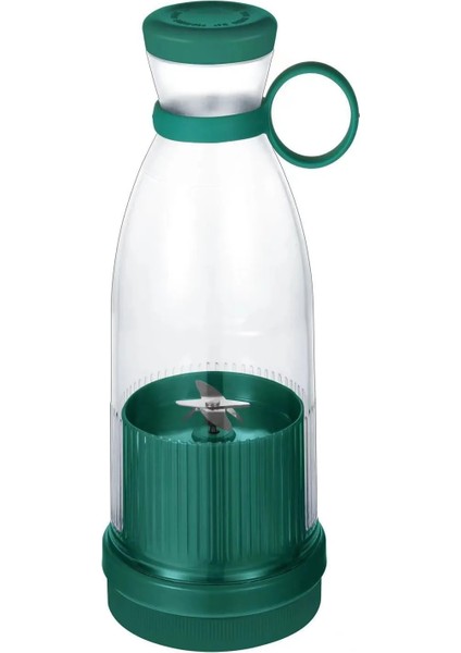 Yeşil Tarzı Diğer Mini Meyve Sıkacağı USB Şarj Edilebilir Kişisel Blender Taşınabilir Milkshake (Yurt Dışından)