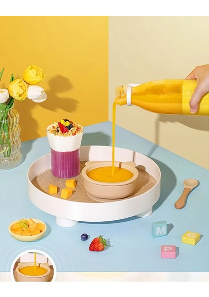 Yeşil Tarzı Diğer Mini Meyve Sıkacağı USB Şarj Edilebilir Kişisel Blender Taşınabilir Milkshake (Yurt Dışından)