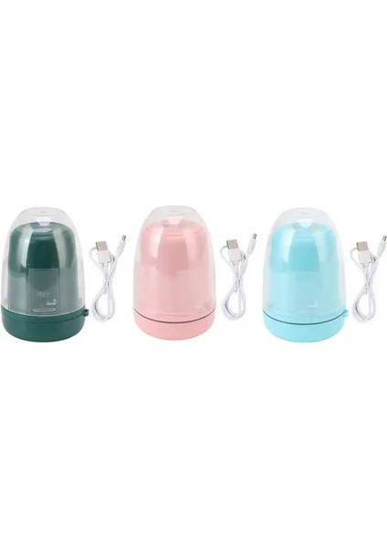 Yeşil Stil 260 ml Meyve Sıkacağı Bardağı Çok Fonksiyonlu Şarj Edilebilir Mikserler Taze Meyve Sıkacakları Blender Küçük 4 Bıçaklı Karıştırma Makinesi (Yurt Dışından)