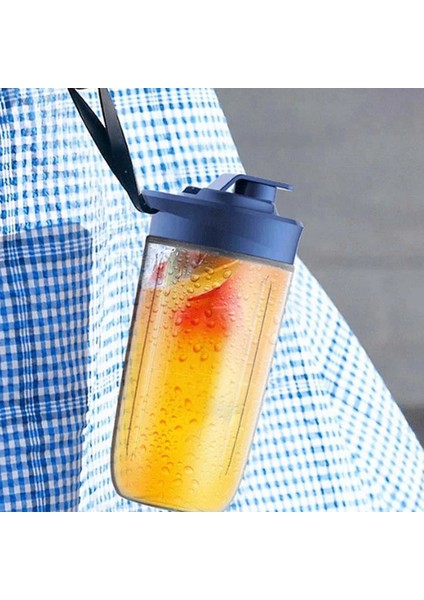 Mavi Stil 6 Bıçaklı Taşınabilir Meyve Sıkacağı Bardağı Sıkacağı Meyve Fincan Otomatik Küçük Elektrikli Meyve Sıkacağı Smoothie Blenderı Mutfak Robotu (Yurt Dışından)