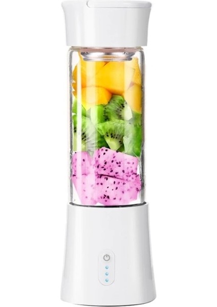 Beyaz Stil Taşınabilir Mini Blender Meyve Sıkacakları Shake ve Blender (Yurt Dışından)