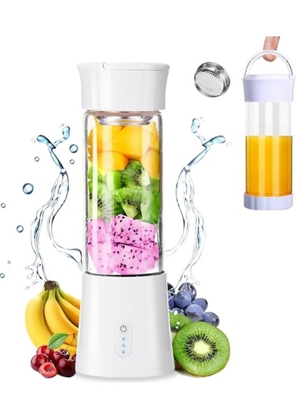 Beyaz Stil Taşınabilir Mini Blender Meyve Sıkacakları Shake ve Blender (Yurt Dışından) fırsatları