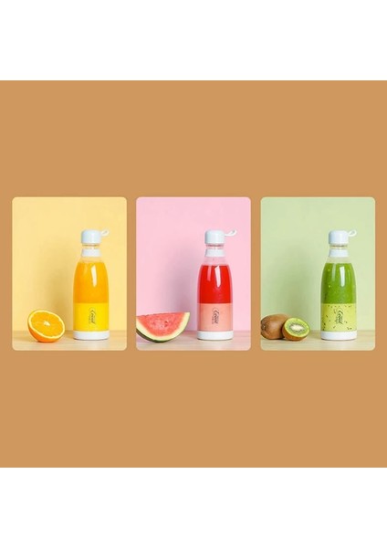 Beyaz Stil USB Sıkacakları Blender Hızlı Meyve Suyu Sıkma Taşınabilir Blender Meyve Suları Bardağı Smoothie Meyve Mikseri 300 ml (Yurt Dışından) fırsatları