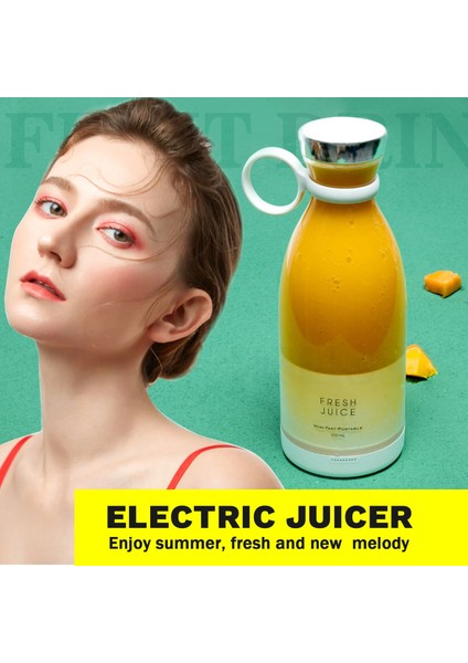 Merhaba Tarzı Taşınabilir Elektrikli Meyve Sıkacağı Blender USB Mini Meyve Karıştırıcılar Sıkacakları Meyve Sıkacakları Gıda Milkshake Çok Fonksiyonlu Meyve Suyu Yapma Makinesi (Yurt Dışından)
