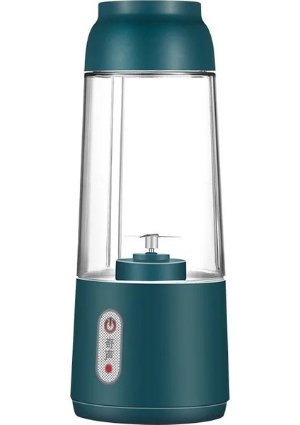 Koyu Stil Taşınabilir Meyve Sıkacağı Bardağı Mini Meyve Sıkacağı Bardağı 4 Kesici USB Şarj Edilebilir Otomatik Elektrikli Meyve Sıkacağı Smoothie Blenderı Fincan Mutfak Robotu (Yurt Dışından)