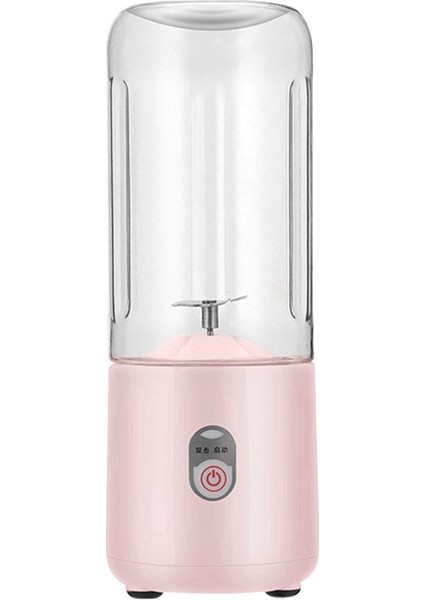 Pembe Tarzı 1 Parça Ev Meyve Sıkacağı Bardakları Taşınabilir Elektrikli Meyve Sıkacağı Bardağı Plastik + Paslanmaz Çelik (Yurt Dışından)
