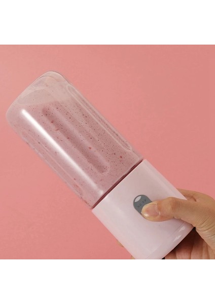 Pembe Tarzı 1 Parça Ev Meyve Sıkacağı Bardakları Taşınabilir Elektrikli Meyve Sıkacağı Bardağı Plastik + Paslanmaz Çelik (Yurt Dışından) fiyatları