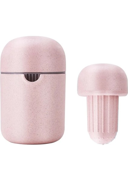 Pembe Tarzı 2 In 1 Manuel Meyve Sıkacağı Ev Ofis Için Açık Narenciye Portakal Limon El Sıkacağı Kireç Karpuz Suyu Makinesi Süzgeç ile (Yurt Dışından)