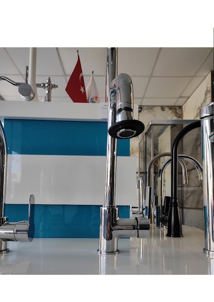 Delta Banyo Mutfak Eviye Bataryası Musluk Pull-Out