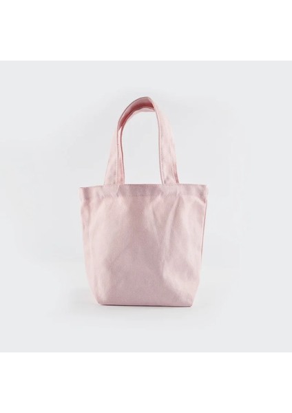 No.7 Tarzı Yeni Tuval Pamuk Basit Alışveriş Çantaları Moda Düz Renk Rahat Paket El Çantası Katlanabilir Çanta Büyük Kapasiteli Tote (Yurt Dışından)