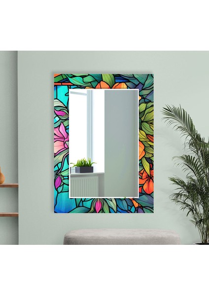 Lekeli Temperli Cam Duvar Aynası modelleri