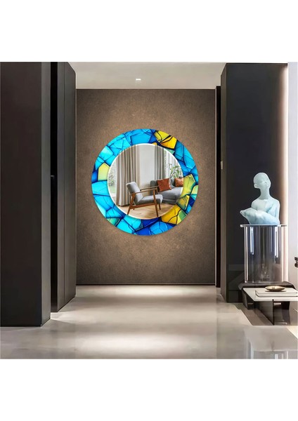 Lekeli Temperli Cam Duvar Aynası modelleri