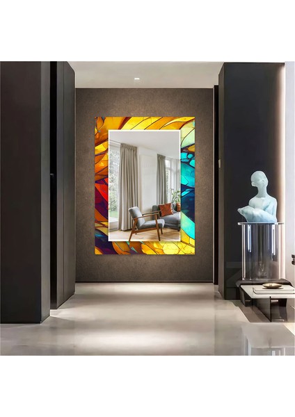 Lekeli Temperli Cam Duvar Aynası modelleri