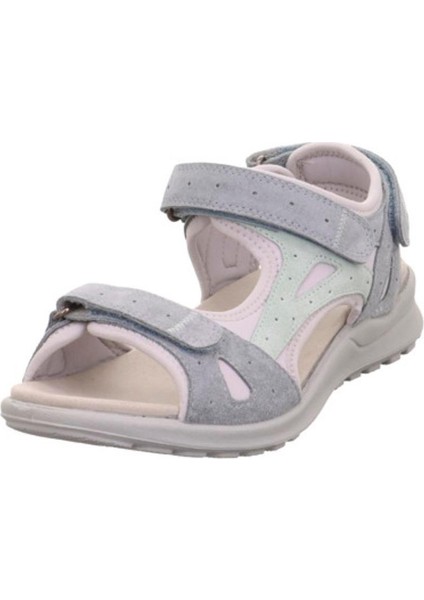 Kadın Mavi Velour Sırıs Sandalet fırsatları