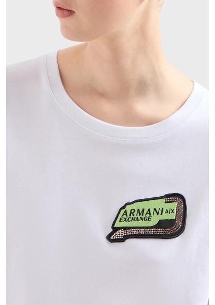 Pamuklu Relaxed Fit Bisiklet Yaka T Shirt Bayan T Shirt 3DYT16 YJ3RZ 1000 fırsatları