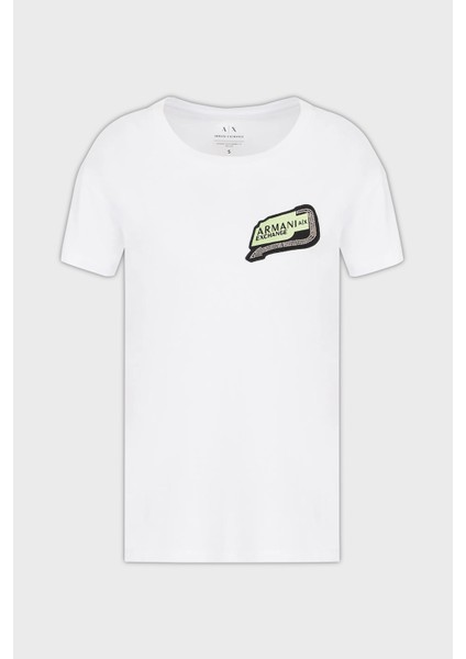 Pamuklu Relaxed Fit Bisiklet Yaka T Shirt Bayan T Shirt 3DYT16 YJ3RZ 1000 indirimleri
