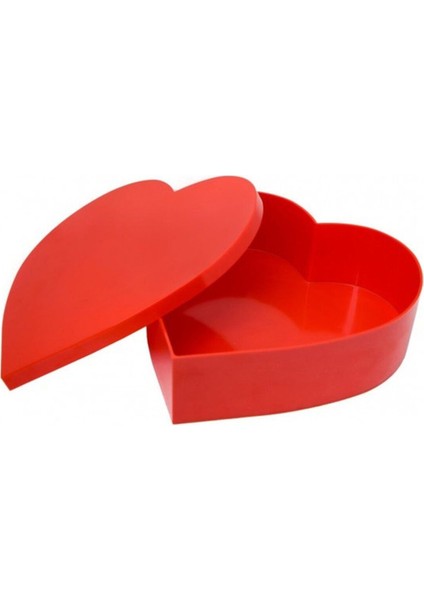 Plastik Kalp Kutu Çok Amaçlı