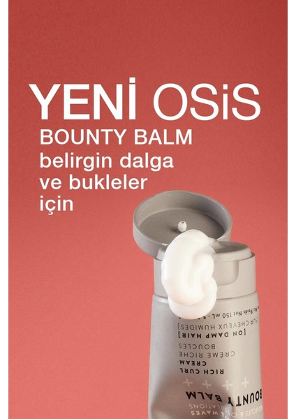 Schwarzkopf Osis Air Whip Hacim ve Tutuş Sağlayan Esnek Köpük 200ML + Osis Bounty Balm Bukle Kremi 150ML