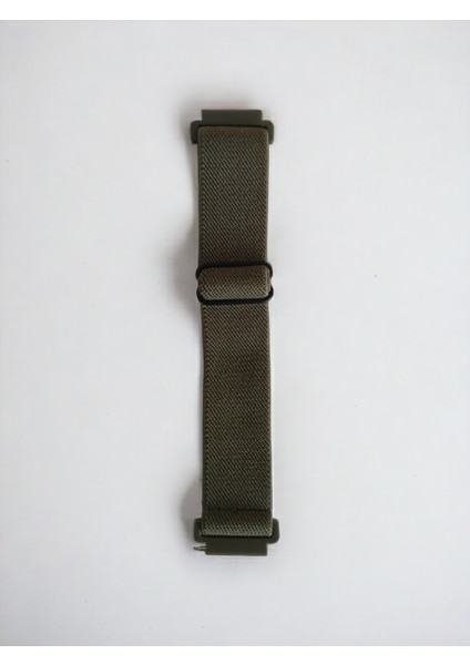 20 mm Universal Örgü Tokalı Bant Kordon Akıllı Pimli Asker Yeşil fiyatları