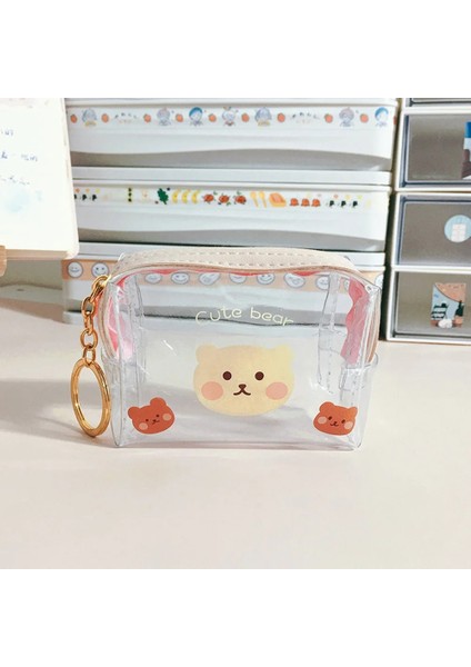 No.6 Tarzı Fashio Mini Şeffaf Küçük Cüzdan Bozuk Para Cüzdanları Çanta Debriyaj Çanta Kadın Anahtar Çanta Kozmetik Saklama Kılıfı (Yurt Dışından) indirimleri