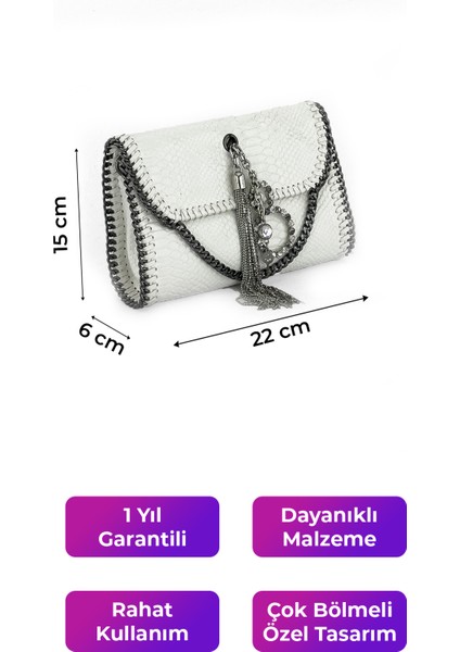Kriste Bell Kadın Çantası Çapraz Askılı Beyaz 26322 fiyatları