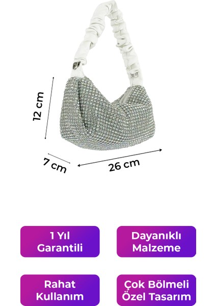 Kriste Bell Kadın Çanta Beyaz 26430 fiyatları