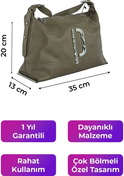 Kriste Bell Çapraz Askılı Kadın Çanta Taupe 26552 fiyatları