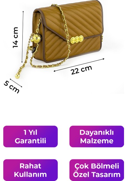Kriste Bell Kadın Çanta Taba 26468 fiyatları