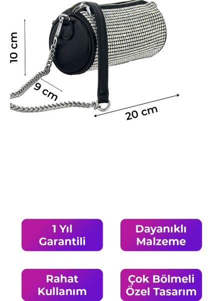 Kriste Bell Kadın Çantası Çapraz Askılı Siyah 26313 fiyatları