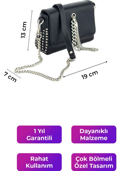 Kriste Bell Kadın Çanta Siyah 26367 fiyatları