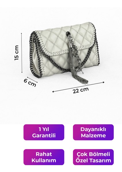 Kriste Bell Kadın Çantası Çapraz Askılı Beyaz 26315 fiyatları