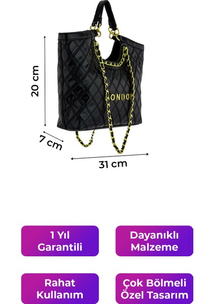 Kriste Bell Kadın Çanta Siyah 26499 fiyatları