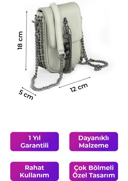 Kriste Bell Kadın Çantası Çapraz Askılı Beyaz 26308 fiyatları