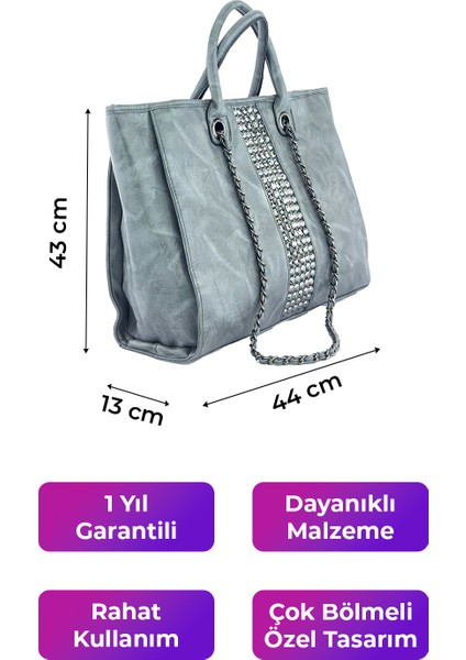 Kriste Bell Kadın Çanta Gri 26535 fiyatları