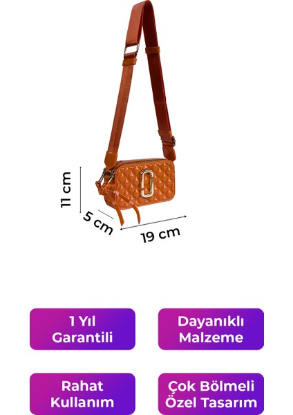 Kriste Bell Kadın Çanta Çapraz Askılı Turuncu 26398 fiyatları